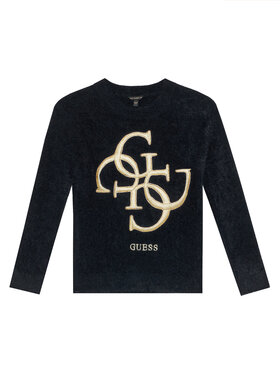 Guess Guess Džemper J5BR07 Z0720 Crna Regular Fit