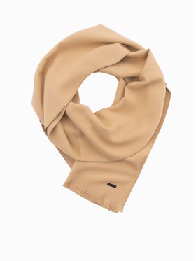 Ombre Ombre Szalik OM-ACSF-0116 Brązowy