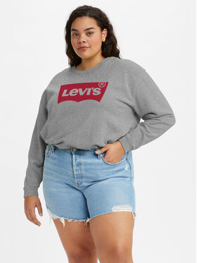 Levi's® Levi's® Mikina Graphic Standard (Plus) 869200003 Šedá Loose Fit
