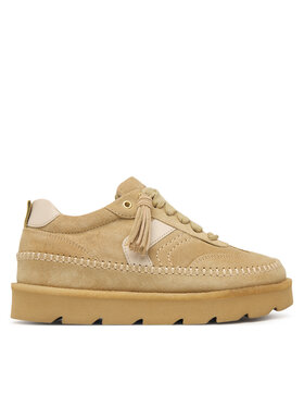 Clarks Clarks Sneakersy Meare Eve 26328097 Svetlo hnedá