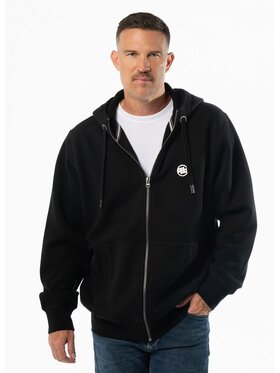 PITBULL PITBULL Bluza Small Logo Czarny Regular Fit