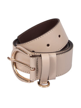 ALLORA BE UNIQUE ALLORA BE UNIQUE Cintura da donna 100% leather Beige