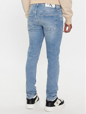 Calvin Klein Jeans Jeans Hlače J30J324585 Modra Skinny Fit