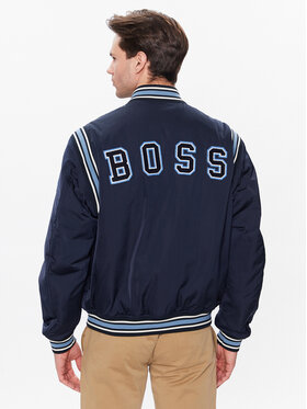 Boss Bomber Jakna 50481099 Modra Regular Fit