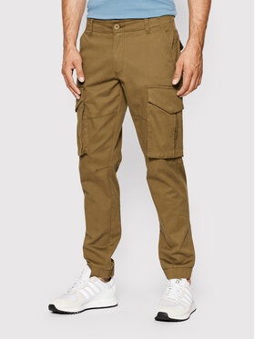 Only & Sons Only & Sons Medžiaginės kelnės Kim 22020490 Ruda Regular Fit