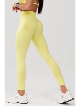 ROUGH RADICAL ROUGH RADICAL Getry SEAMLESS GLOW LONG Żółty Slim Fit