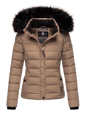 Navahoo Navahoo Kurtka zimowa Miamor Écru Casual Fit