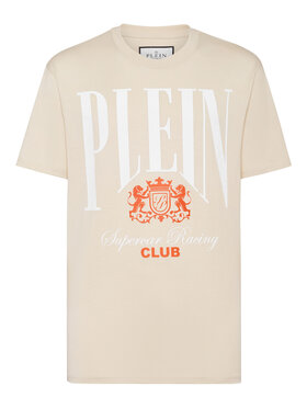 PHILIPP PLEIN PHILIPP PLEIN T-shirt 21689 Beige Regular Fit
