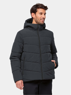 Jack Wolfskin Jack Wolfskin Зимова куртка Karolinger Jkt 1207831 Чорний Regular Fit
