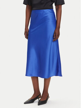 YAS YAS Spódnica trapezowa Pella 26030737 Niebieski Regular Fit