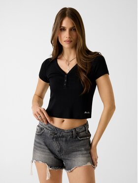 Guess Jeans Guess Jeans Top 181312 Nero Classic Fit