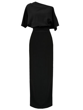 Kasia Zapała Kasia Zapała Sukienka wieczorowa Suknia Violette czarna Czarny Regular Fit