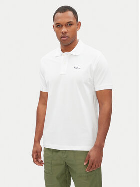 Pepe Jeans Pepe Jeans Polo Essential PM542298 Bianco Regular Fit