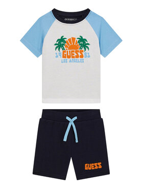 Guess Guess Set T-Shirt und Shorts N6GG03 K8HM4 Dunkelblau