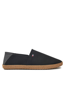 Tommy Hilfiger Tommy Hilfiger Espadrile FM0FM05353 Negru