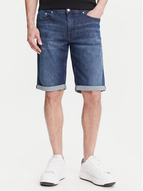 KARL LAGERFELD KARL LAGERFELD Džínové šortky 265820 552833 Tmavomodrá Regular Fit