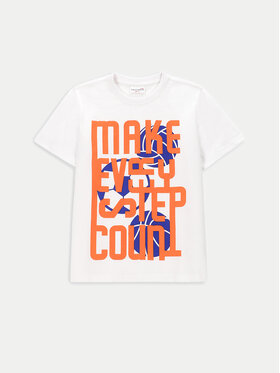 Coccodrillo Coccodrillo T-shirt WC4143209VBC Bijela Regular Fit