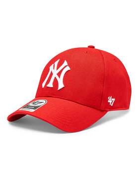 47 Brand 47 Brand Czapka z daszkiem MLB New York Yankees '47 MVP SNAPBACK B-MVPSP17WBP-RDB Czerwony