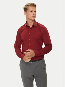 Calvin Klein Calvin Klein Сорочка K10K108229 Бордовий Slim Fit