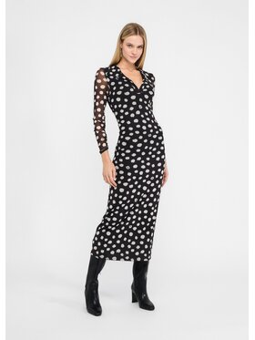 Liu Jo Liu Jo Vestito da giorno UF5267JS007M9169 Nero Regular Fit