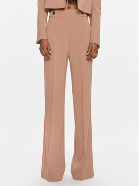 PINKO Pinko Hlače 100055 A14I Smeđa Straight Fit
