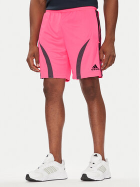 adidas adidas Športne kratke hlače Teamgeist adicolor JW1343 Roza Regular Fit
