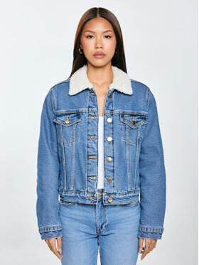 BIG STAR BIG STAR Kurtka jeansowa ASPEN Niebieski Basic Fit