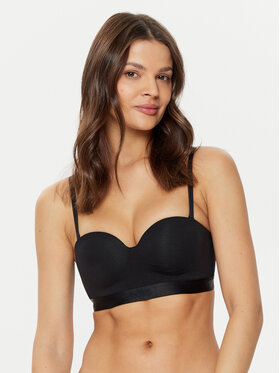 BOSS BOSS Sutien Bardot 50520415 Negru