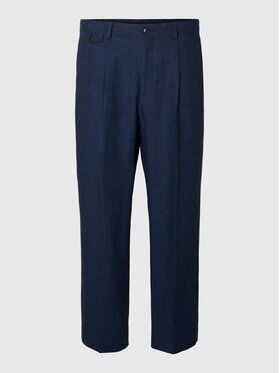 Selected Selected Pantaloni palazzo 16099041_outerspace Blu Regular Fit
