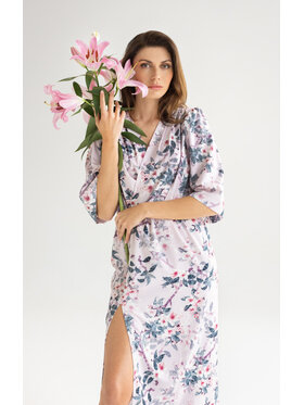 White Rvbbit White Rvbbit Sukienka codzienna Orchidea Fioletowy Relaxed Fit