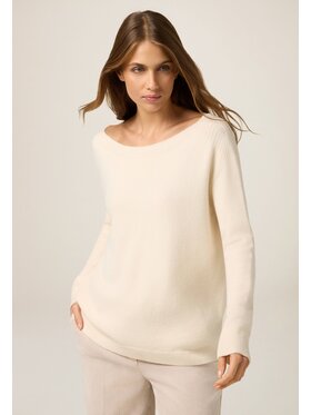 Oltre Oltre Cardigan M051E002037N002 Bianco Regular Fit