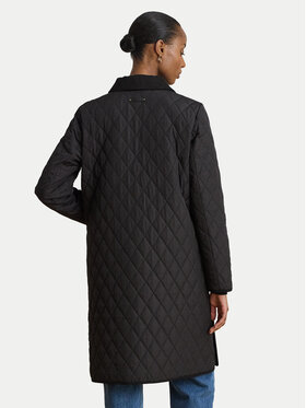 LAUREN RALPH LAUREN LAUREN RALPH LAUREN Kurtka przejściowa Crested 3/4 Quilt 297P18059001 Czarny Regular Fit
