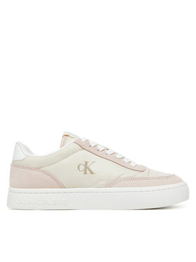 Calvin Klein Jeans Calvin Klein Jeans Αθλητικά Classic Cupsole Mix In YW0YW01767 Λευκό