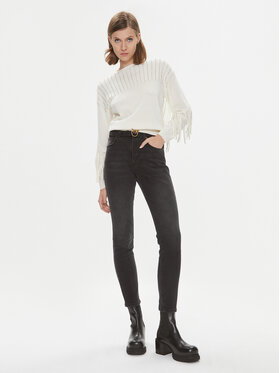 Pinko Traperice Susan 100161 A14A Siva Skinny Fit