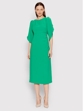 Nissa Nissa Koktel haljina RC13184 Zelena Regular Fit