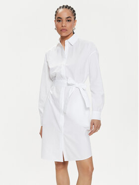 Armani Exchange Armani Exchange Сукня-сорочка 3DYA32 YN4RZ 1000 Білий Regular Fit