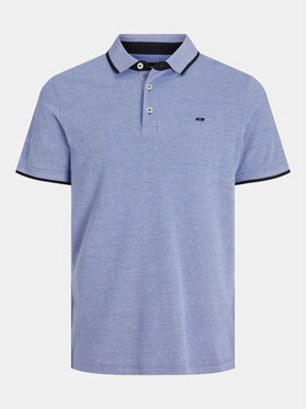 Jack & Jones Jack & Jones Polokošeľa Paulos 12136668 Modrá Slim Fit