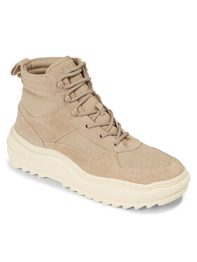 Tommy Jeans Tommy Jeans Зимни обувки Tjm Mix Material Boot EM0EM01245 Каки