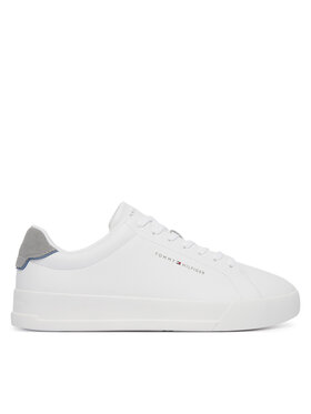 Tommy Hilfiger Tommy Hilfiger Snīkeri Th Court Core Ess Leather FM0FM05367 Balts