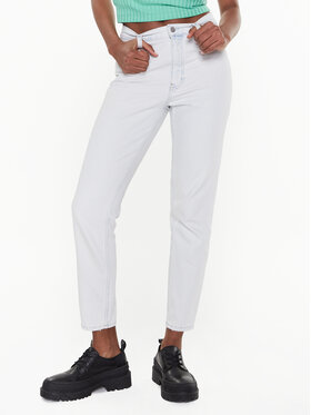 Calvin Klein Jeans Calvin Klein Jeans Džinsi J20J220859 Balts Mom Fit