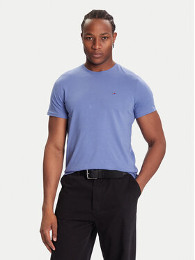 Tommy Jeans Tommy Jeans T-Shirt DM0DM04411 Modrá Regular Fit