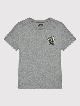 Vans Vans T-Shirt Ground Level Crew VN0A5LEP Γκρι Regular Fit