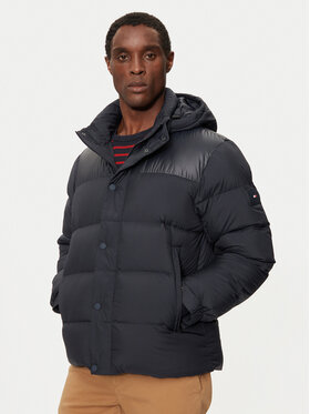 Tommy Hilfiger Tommy Hilfiger Daunenjacke MW0MW36569 Dunkelblau Regular Fit