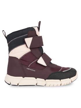 Geox Geox Śniegowce J Flexyper Girl B Ab J16APB 0FU50 C7357 D Bordowy