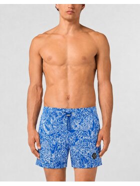 PHILIPP PLEIN PHILIPP PLEIN Kąpielówki 30467 Niebieski jasny
