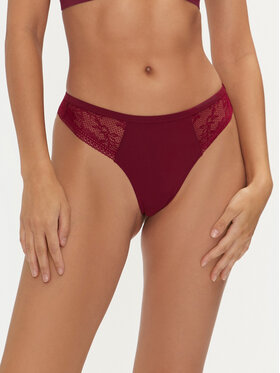 Tommy Hilfiger Tommy Hilfiger Chilot tanga UW0UW05521 Roșu