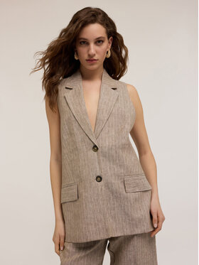 Motivi Motivi Giacca outdoor L029W000032N0R2 Écru Regular Fit