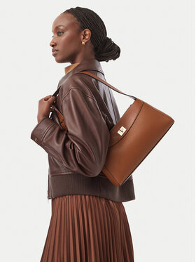 Calvin Klein Calvin Klein Torebka Mix Media Shoulder Bag LV04F3886G Brązowy