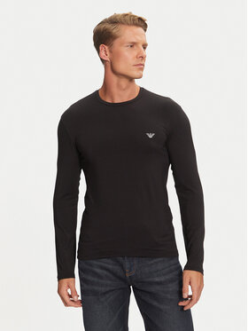 Emporio Armani Underwear Emporio Armani Underwear Longsleeve 111984 4F511 00020 Czarny Regular Fit