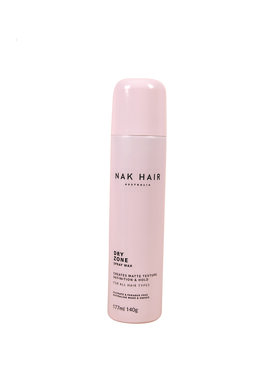 NAK NAK Dry Zone - suchy, matowy wosk w sprayu nadający włosom objetości i trwałości Spray